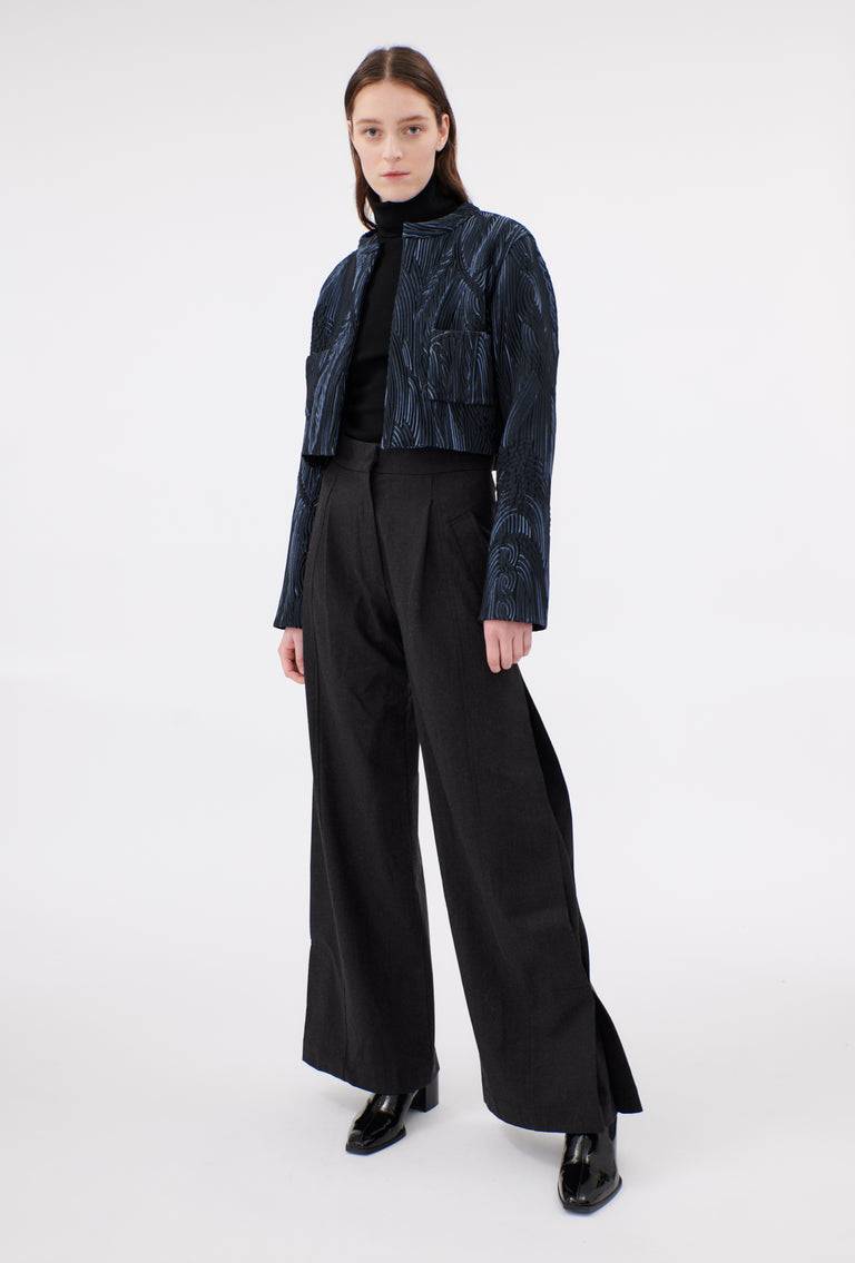 Odeeh Stretch Matelassè Jacke, Ink Limitierter Zeitrabatt