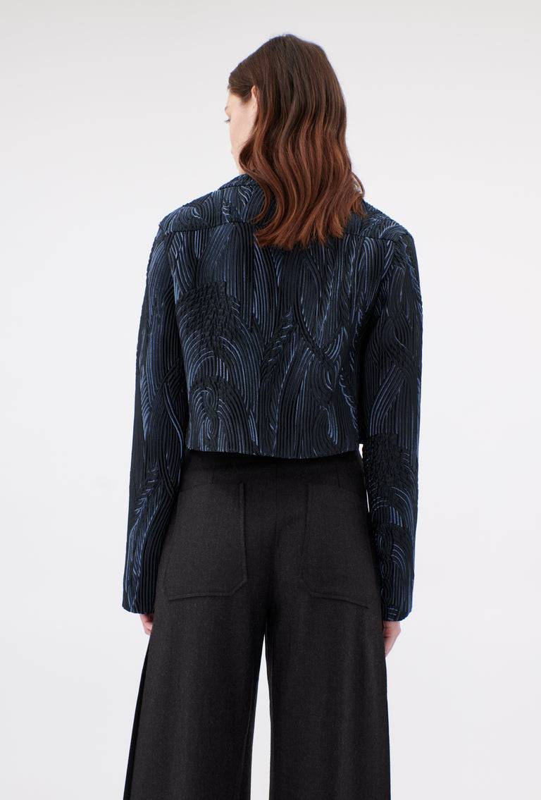 Odeeh Stretch Matelassè Jacke, Ink Limitierter Zeitrabatt