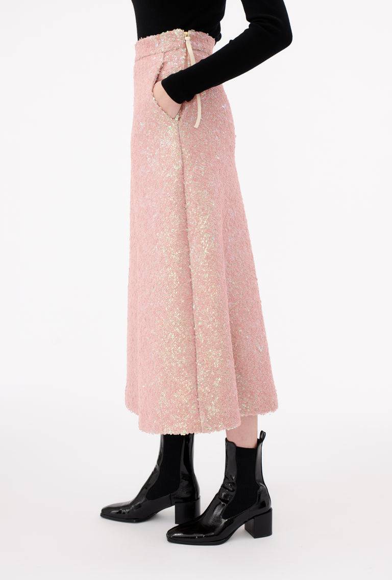 Odeeh Terry Sequins Rock, Rosé Preisnachlass