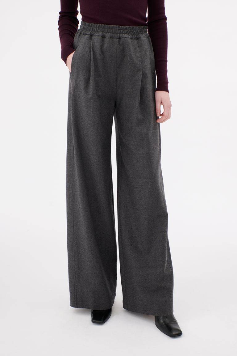 Odeeh Stretch Flannel Hose, Granite Lagerräumung