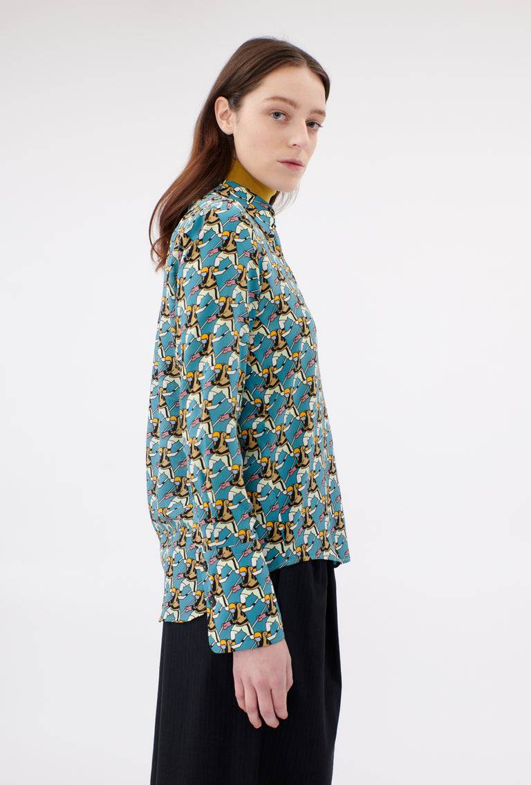 Odeeh Winter Sports Bluse, Fjord Bestseller