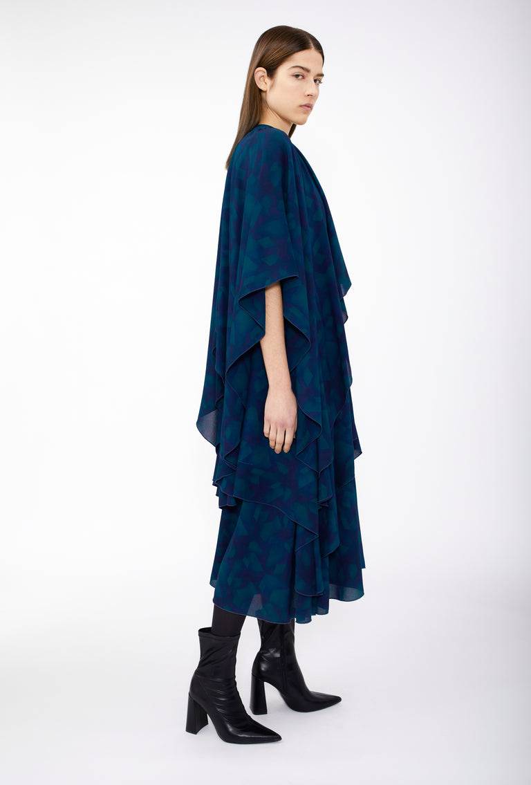 Odeeh Caleidoskope Kleid, Ink Tiefpreis