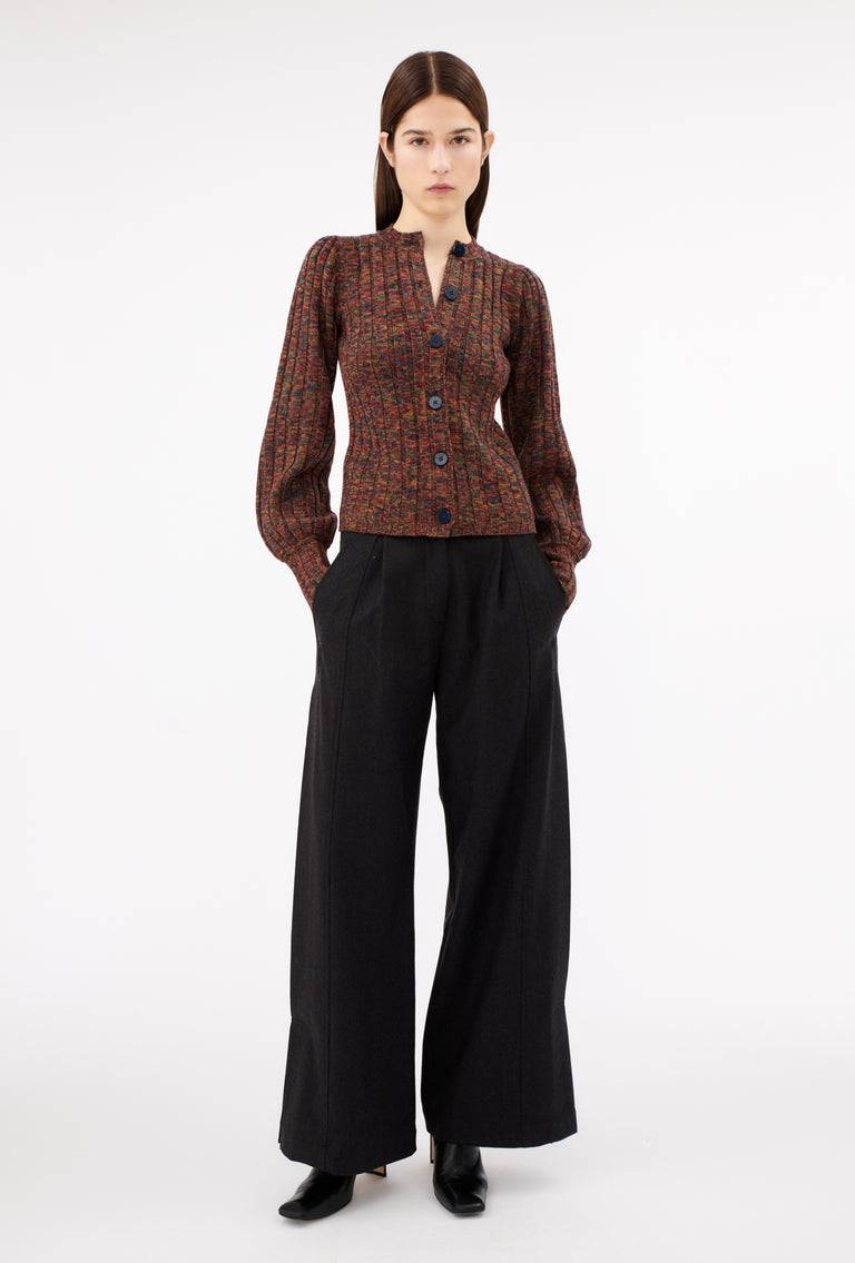 Odeeh Superfine Merino Cardigan, Multicolor Bis zu 60% Rabatt