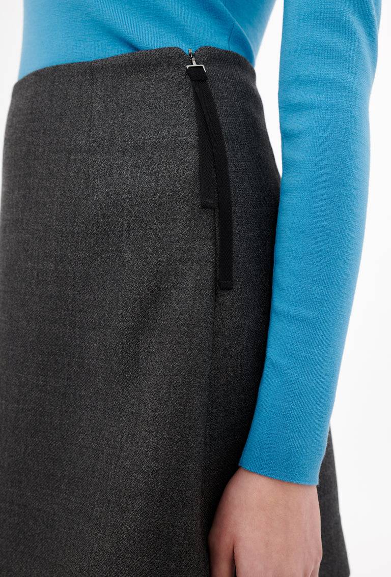 Odeeh Savile Row Wool Pique Rock, Charcoal Nur noch ein Tag übrig