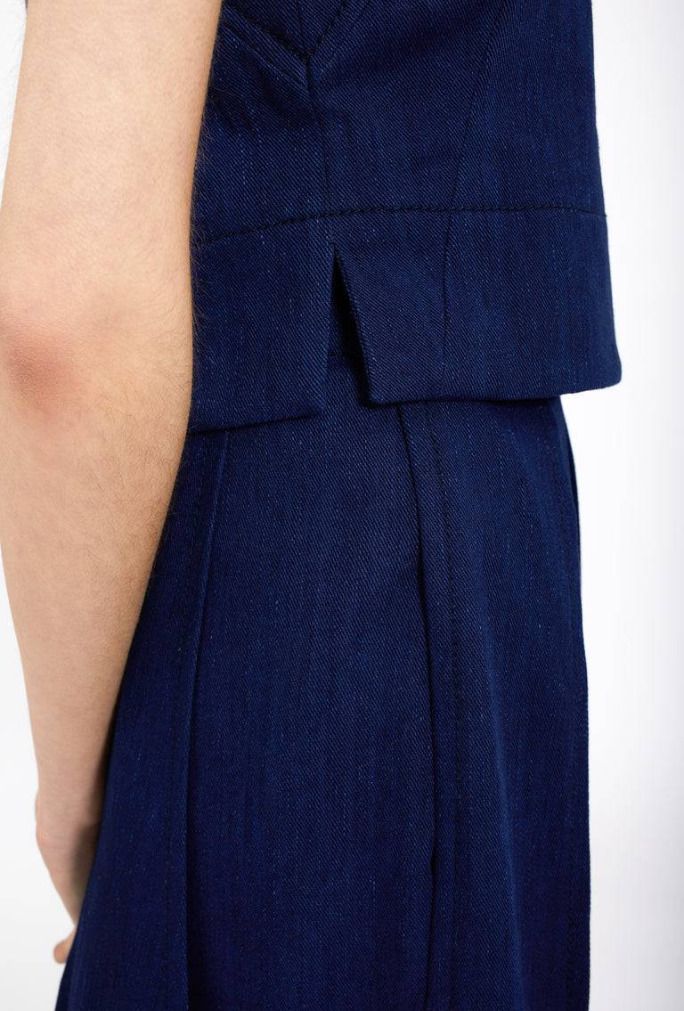 Odeeh Stretch Denim Shirt, Marine Speichern exportieren