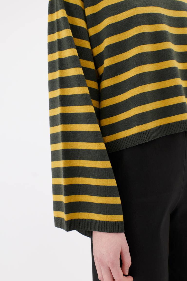 Odeeh Merino Extrafein Pullover, Dark Olive 50% Rabatt für begrenzte Zeit