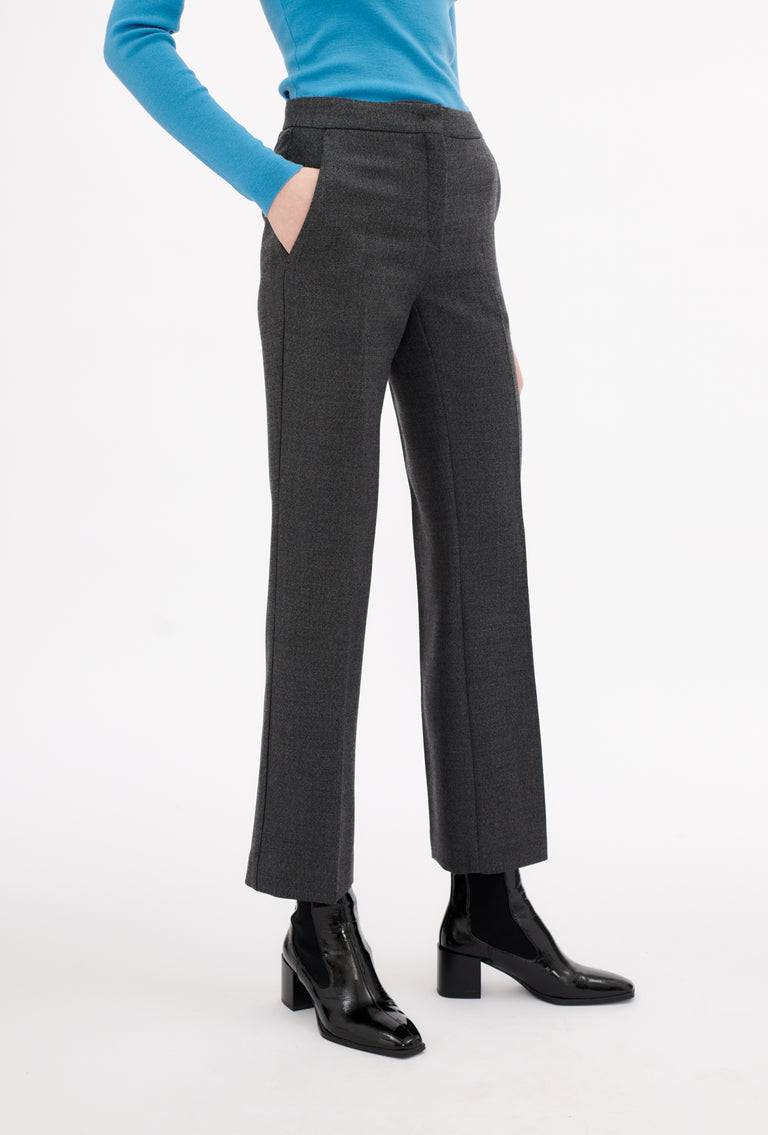Odeeh Savile Row Wool Pique Hose, Charcoal 2025