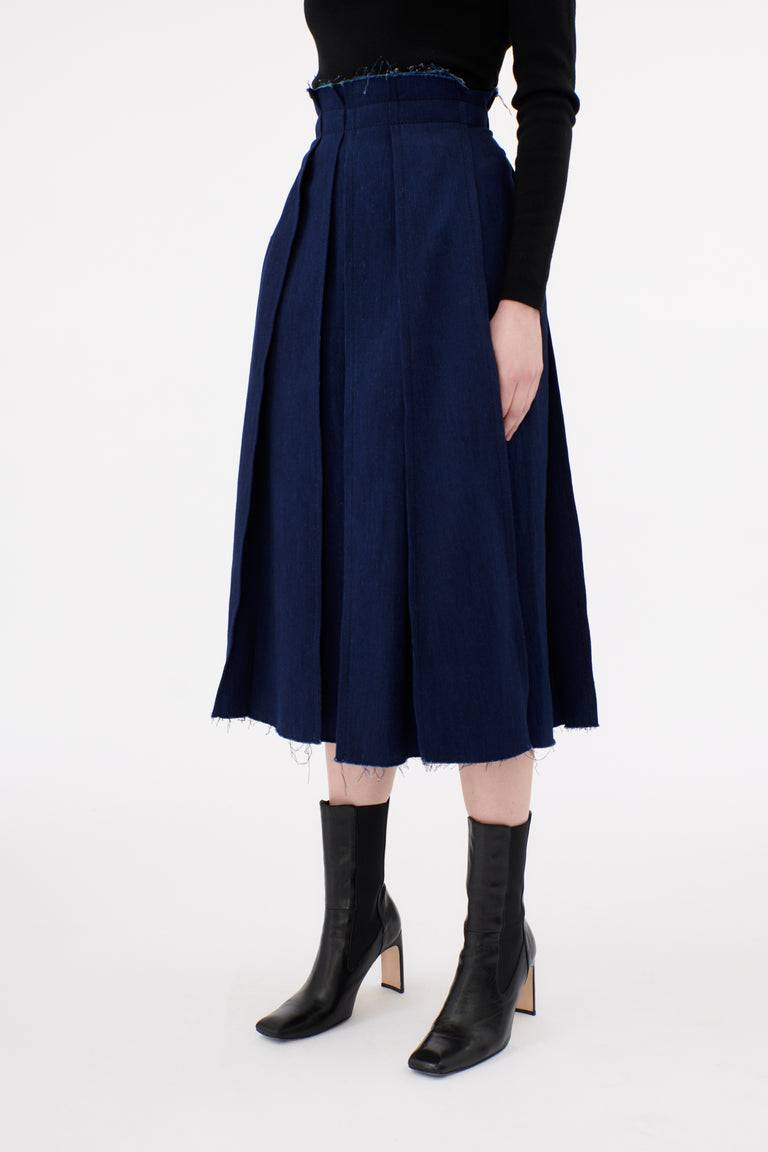 Odeeh Stretch Denim Rock, Marine Auslauf