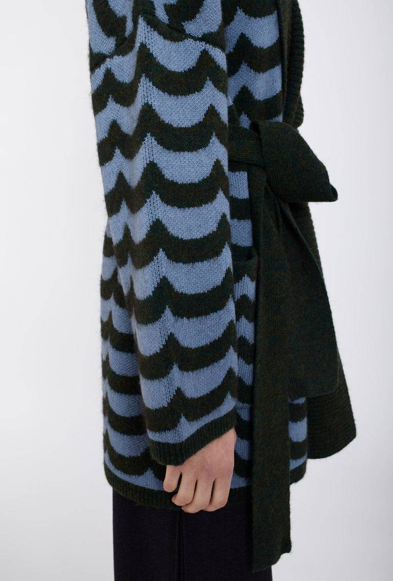 Odeeh Waves Cardigan, Mermaid Green Hotsell