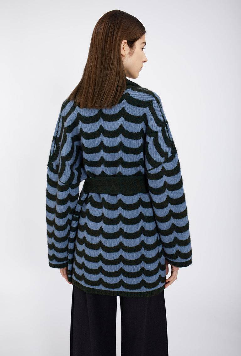 Odeeh Waves Cardigan, Mermaid Green Hotsell