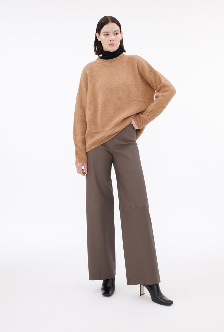 Odeeh Yak-Mix Pullover, Brown Sugar Schlussverkauf