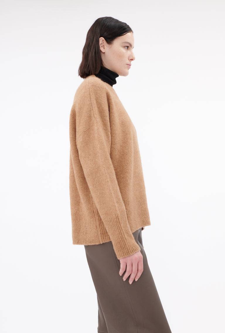 Odeeh Yak-Mix Pullover, Brown Sugar Schlussverkauf