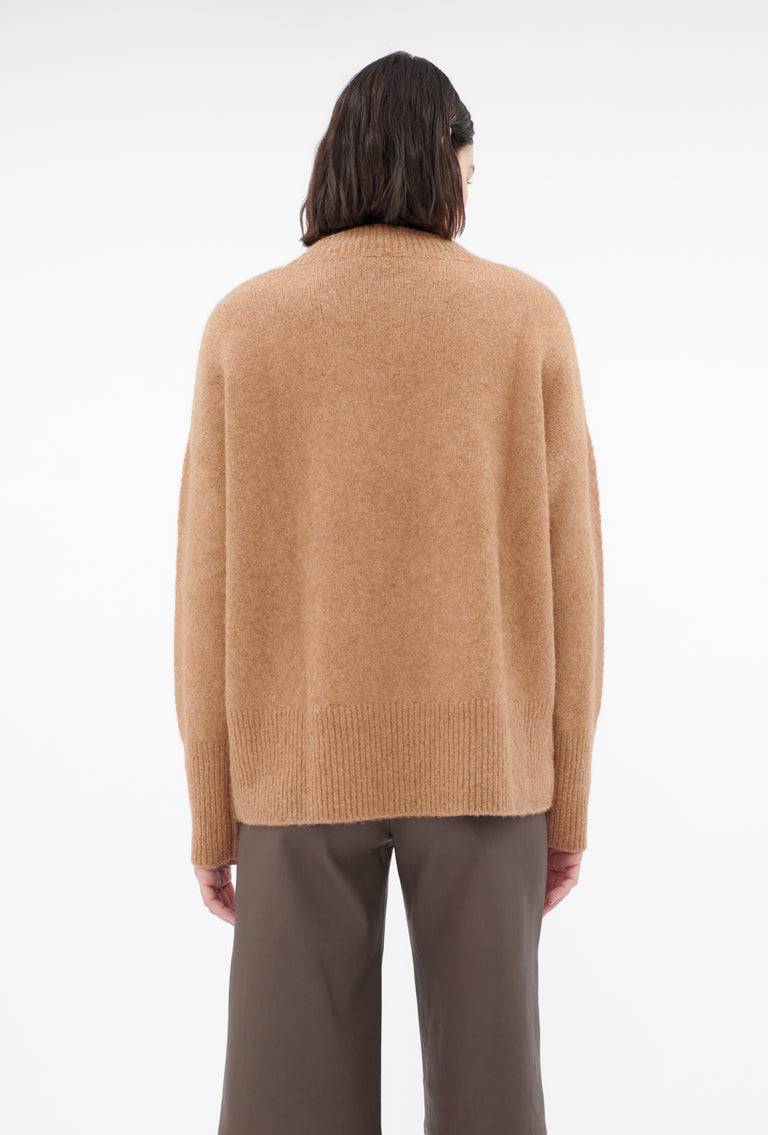 Odeeh Yak-Mix Pullover, Brown Sugar Schlussverkauf