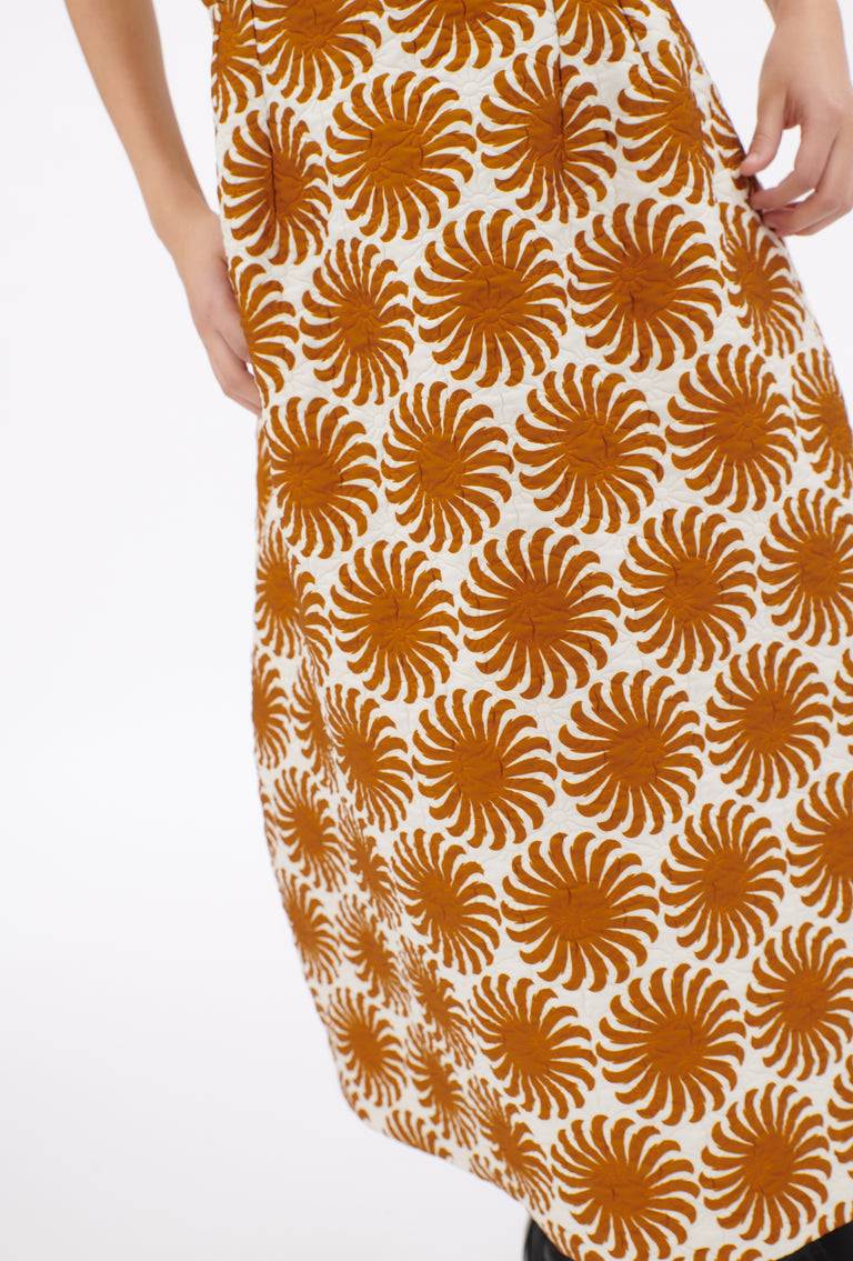 Odeeh Asters Kleid, Goldocker Günstig kaufen