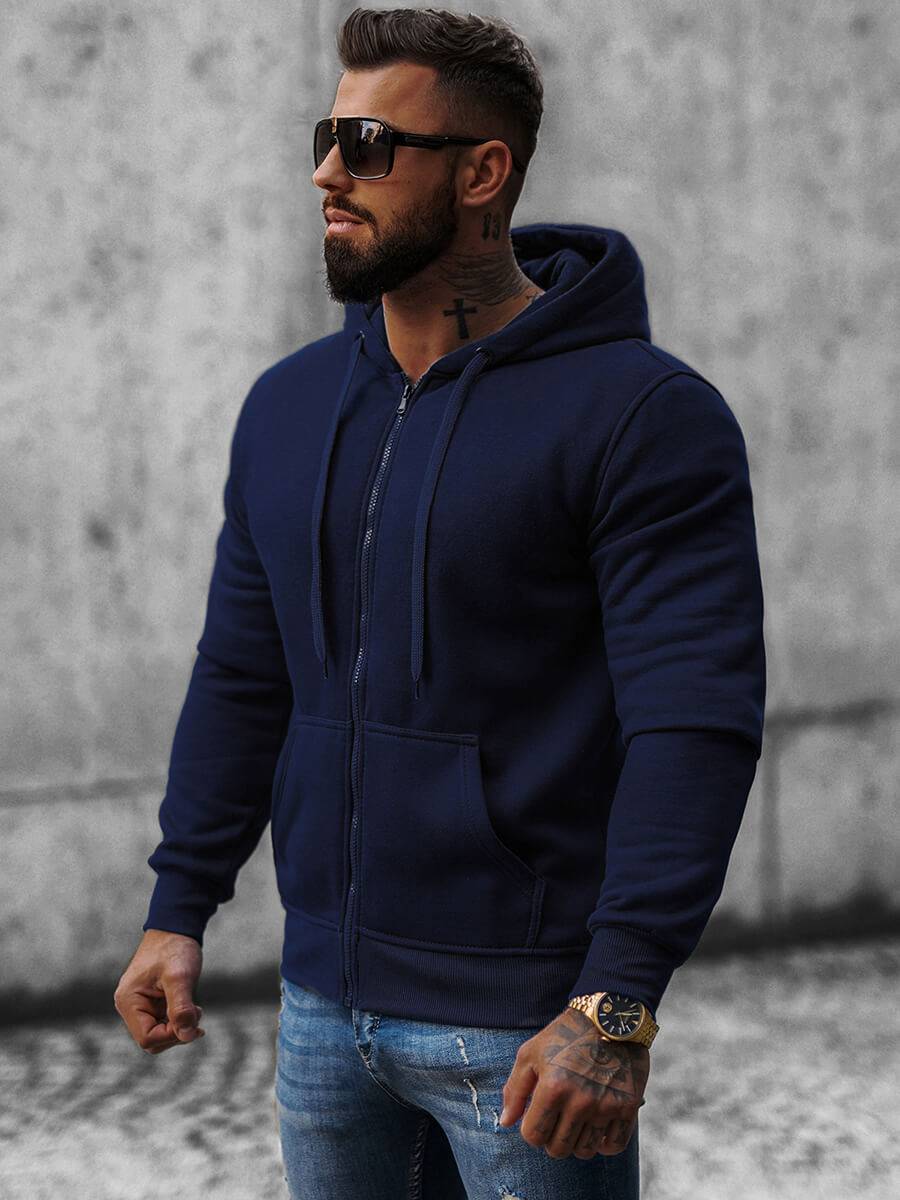 Ozonee Herren Trainingsanzug Dunkelblau OZONEE 10 Bis zu 65% Rabatt