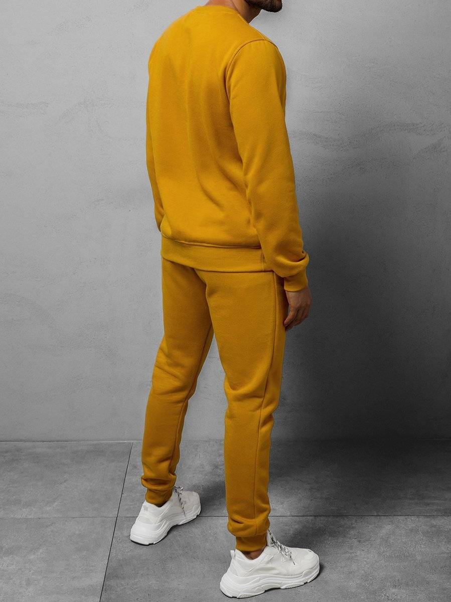 Ozonee Herren Trainingsanzug Camel OZONEE 07 Sonderangebot der Fabrik