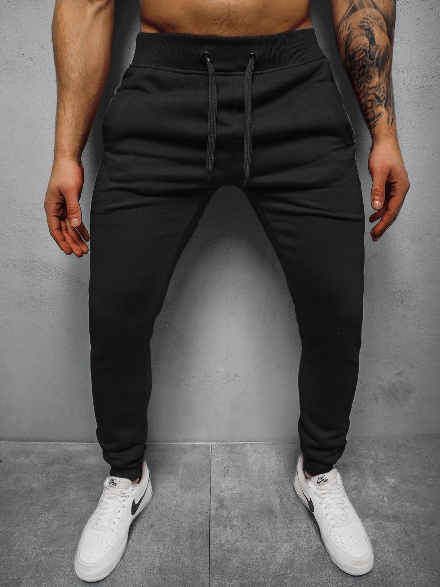 Ozonee Herren Trainingsanzug Schwarz OZONEE 06 Bis zu 55% Rabatt