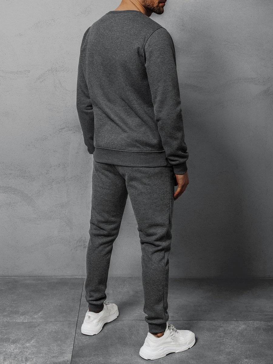 Ozonee Herren Trainingsanzug Dunkelgrau OZONEE 05 Discount Store für neue Produkte