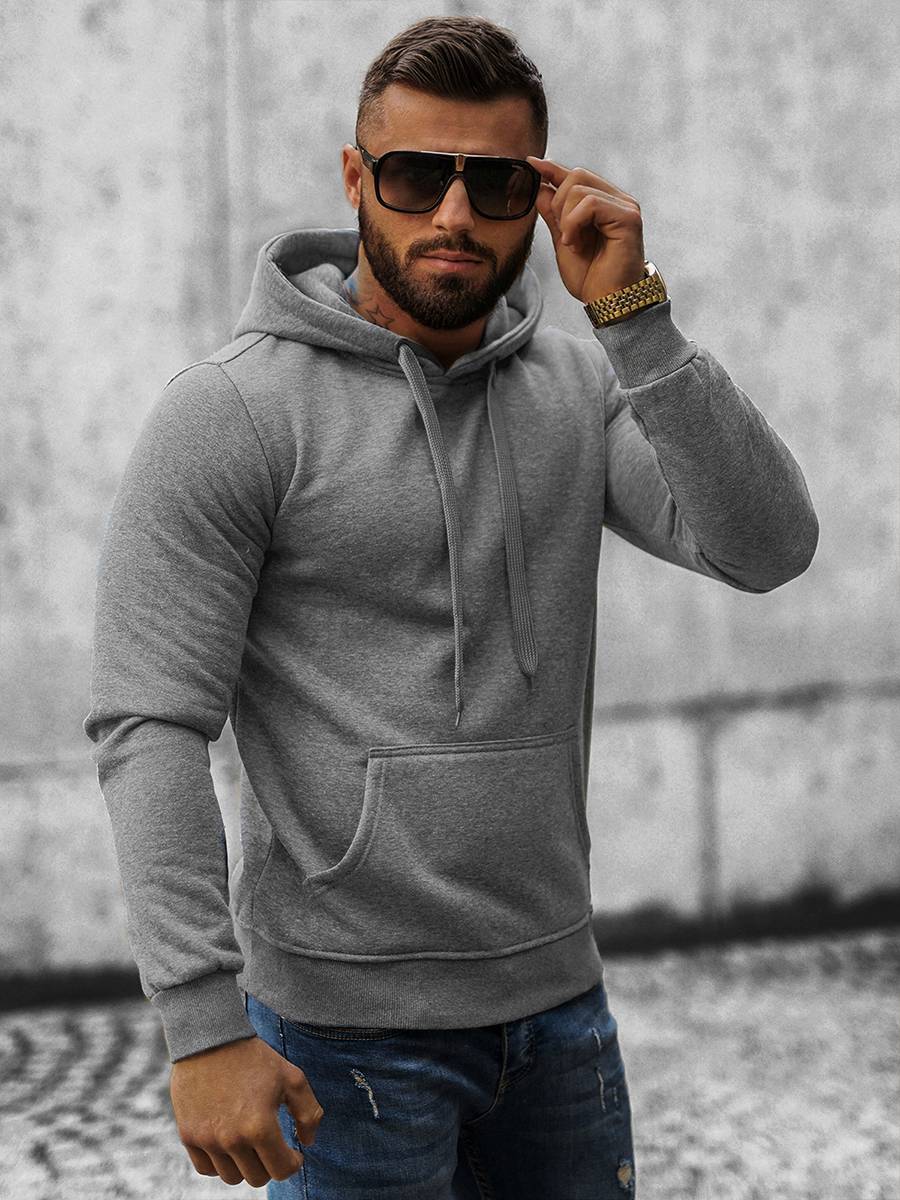 Ozonee Herren Trainingsanzug Dunkelgrau OZONEE 03 Super Rabatt