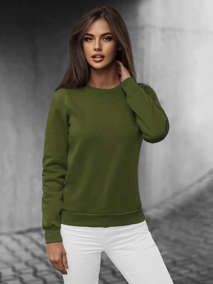 Ozonee Damen Trainingsanzug Khaki OZONEE 51 Begrenzt auf 3 Tage