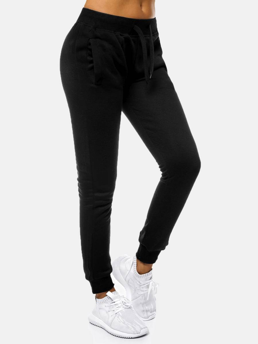 Ozonee Damen Trainingsanzug Schwarz OZONEE 39 Black Friday Preise