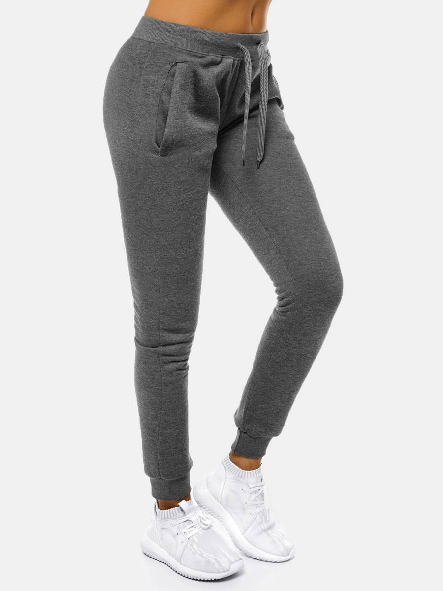 Ozonee Damen Trainingsanzug Anthrazit OZONEE 18 Auslauf