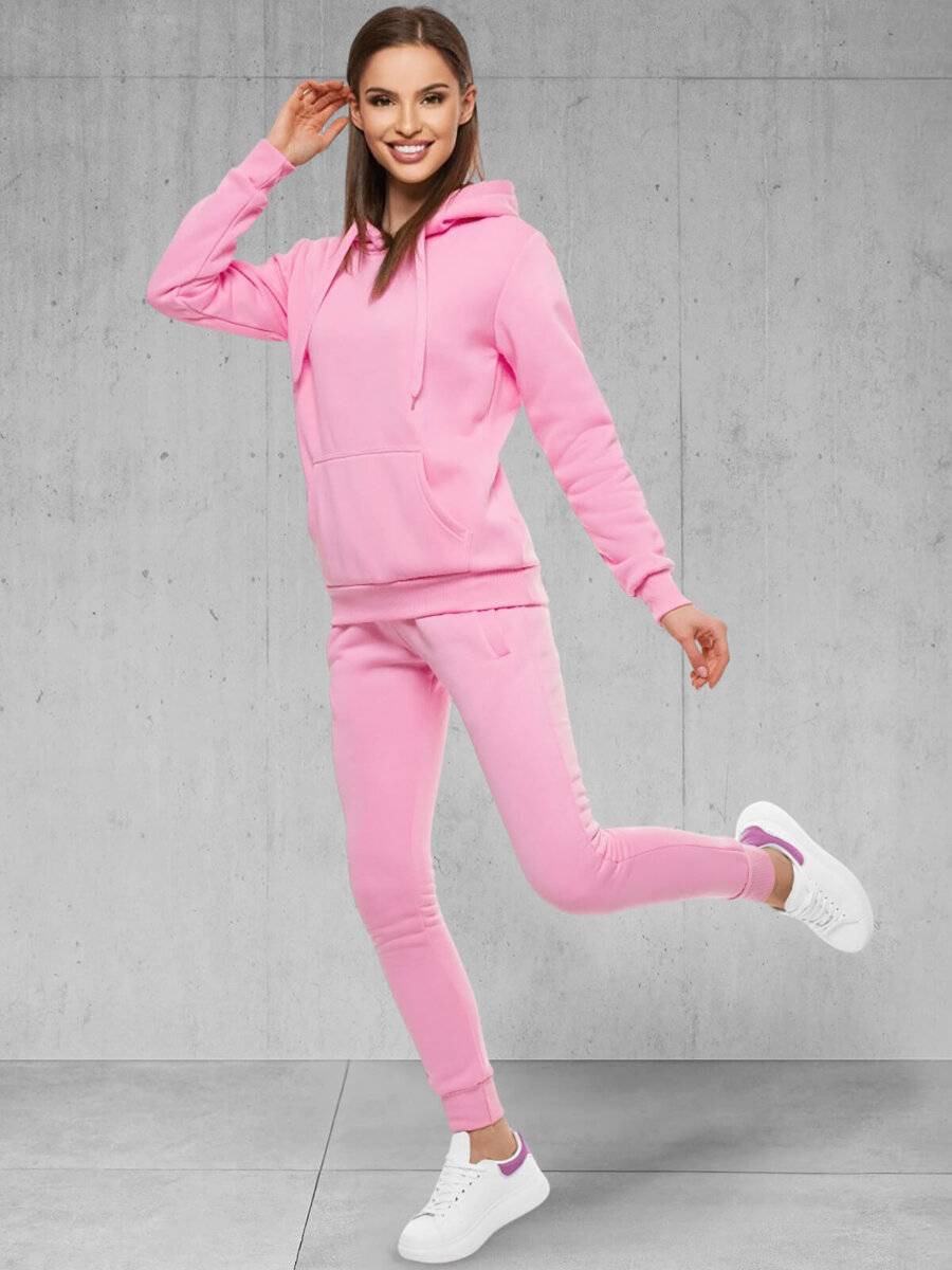 Ozonee Damen Trainingsanzug Hellrosa OZONEE 02 Hotsell