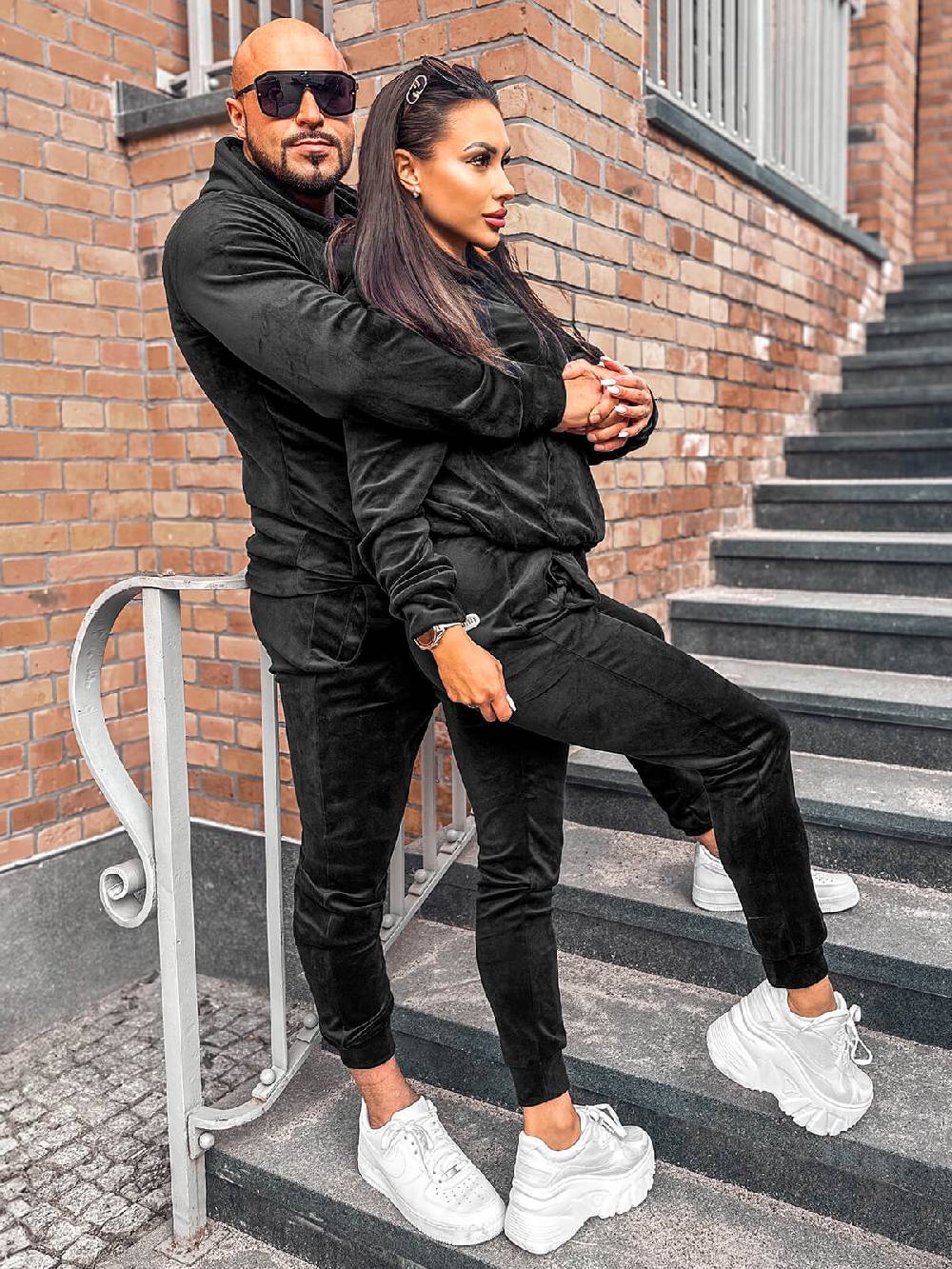 Ozonee Trainingsanzüge für Paare 07 Fabrikverkauf