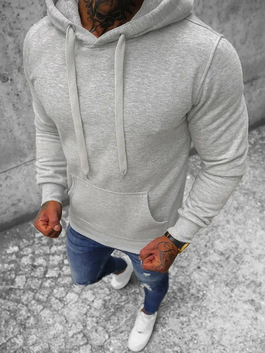 Ozonee Herren Sportanzug Grau OZONEE JS/XW2009 Bis zu 50% Rabatt