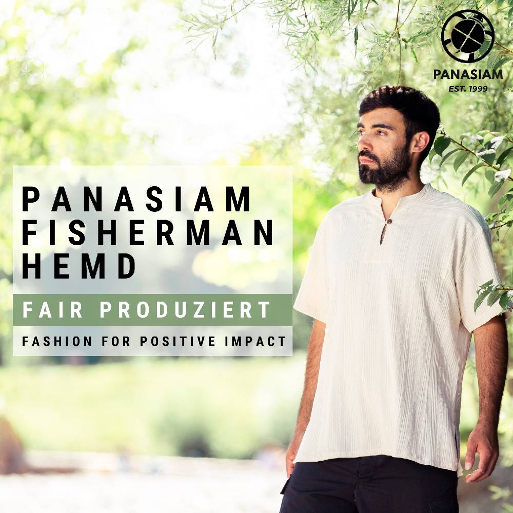 Panasiam Fischerhemd Klassik | Kurzarm Versandkostenfrei