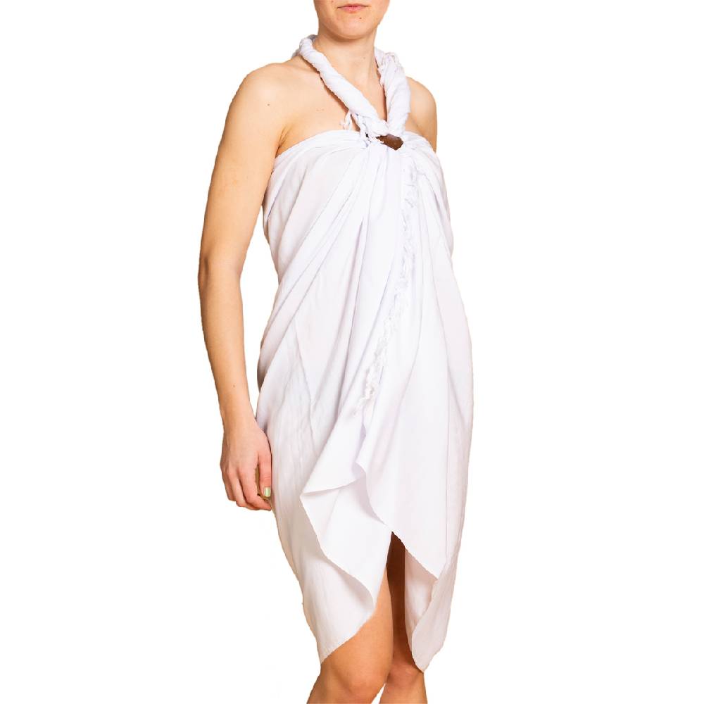 Panasiam Sarong unicolor in zwei Größen Blitzangebot