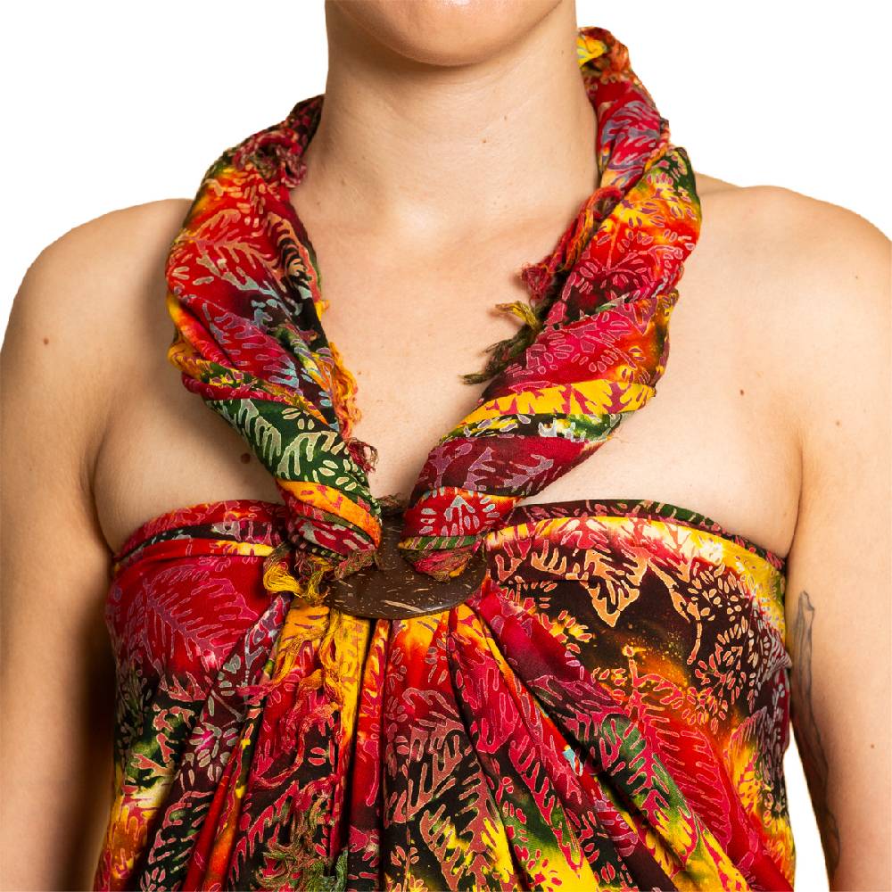 Panasiam Sarong Wachsbatik bunttöne Kauf eins, bekomm eins gratis
