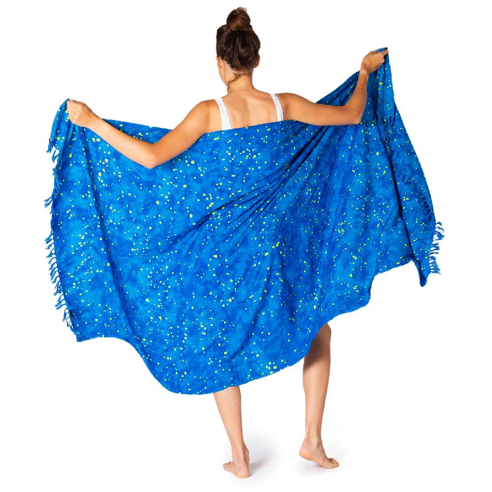Panasiam Sarong Wachsbatik Sternenhimmel in zwei Größen Tägliche Deals