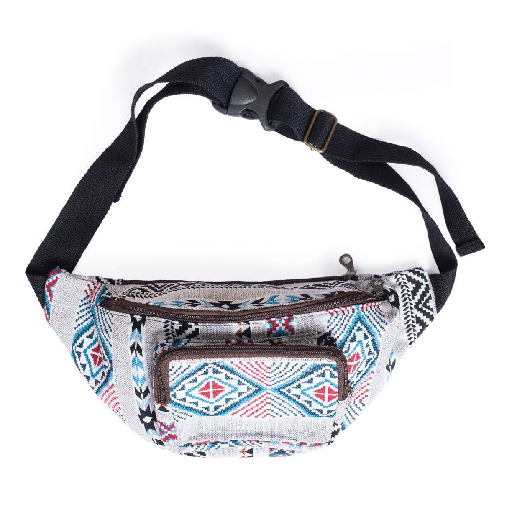Panasiam Gürteltasche Webmuster Kostenlose Rückgabe