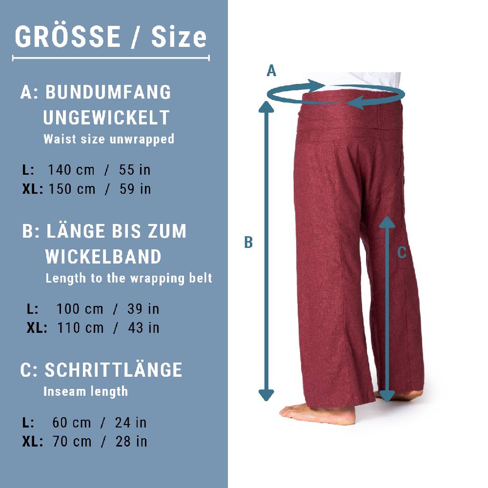 Panasiam Thai Fischerhose Hanf Sonderangebot der Fabrik