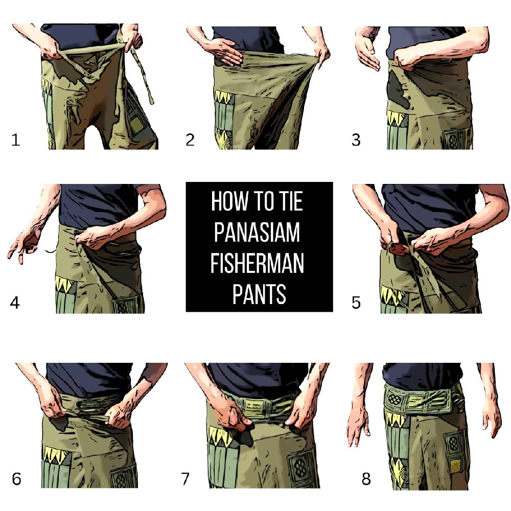 Panasiam Thai Fischerhose Hanf Sonderangebot der Fabrik