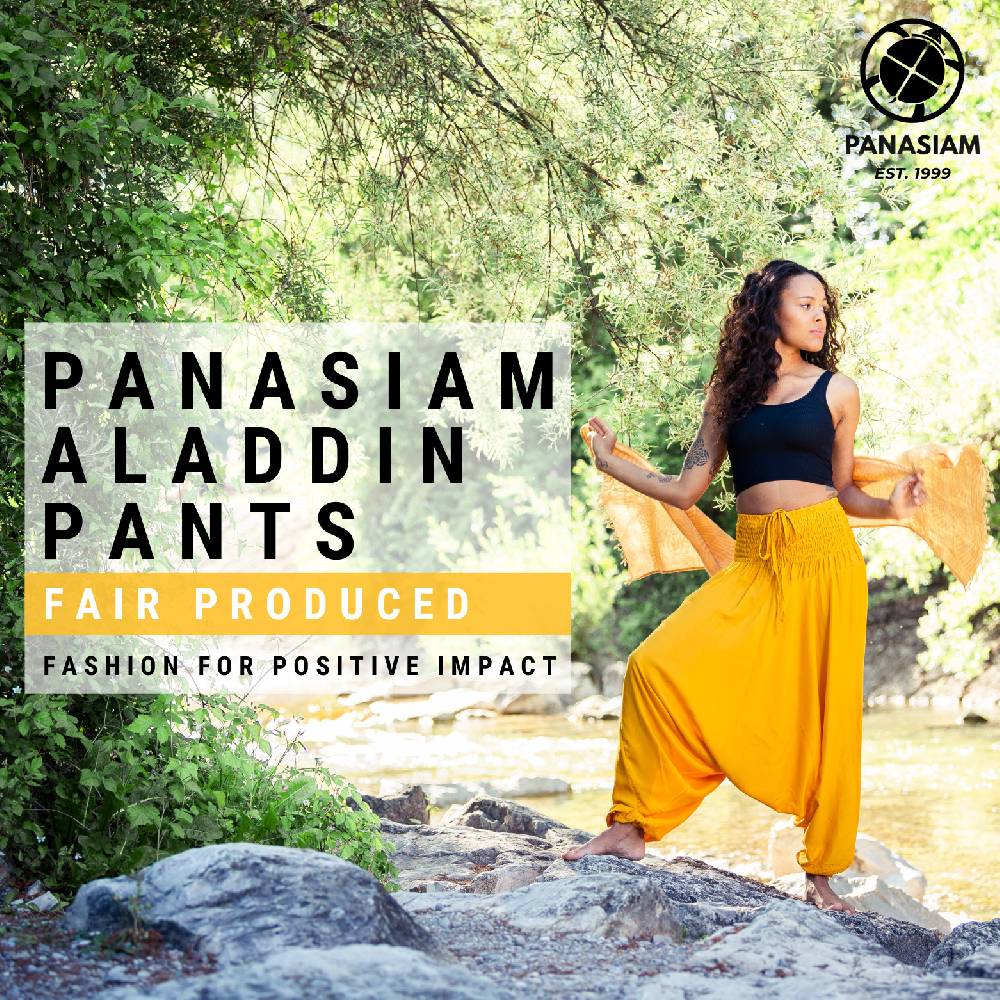 Panasiam Aladinhose Einfarbig Bis zu 55% Rabatt