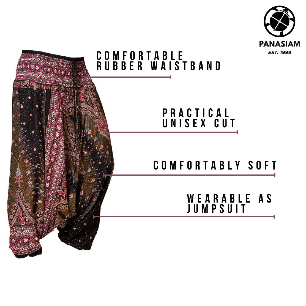 Panasiam Aladinhose Peacock Kostenloser Versand international