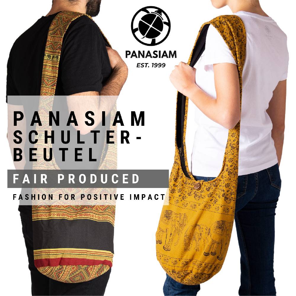 Panasiam Schulterbeutel Elefant Kostenloser Versand