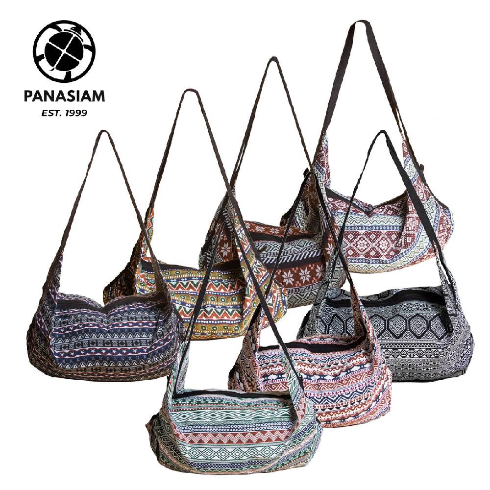 Panasiam Schultertasche Webmuster | klein Rabatt