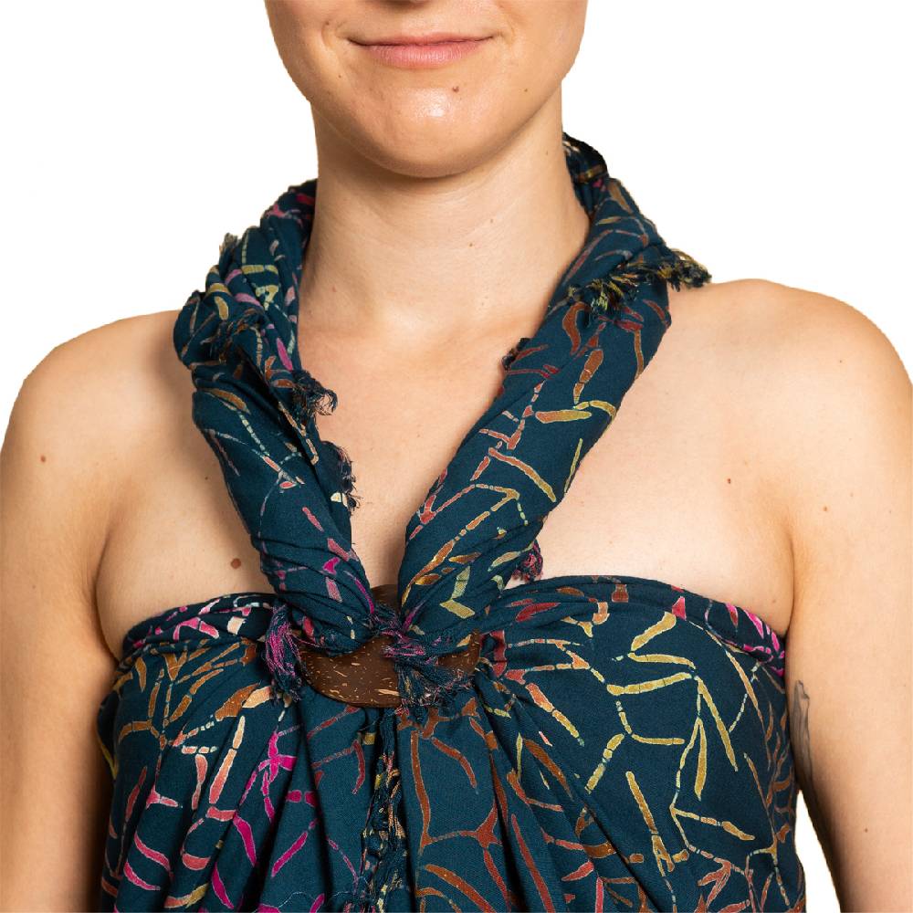 Panasiam Halstuch Wachsbatik Regenbogen Flash Sale