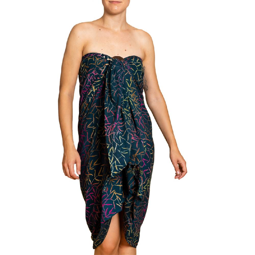 Panasiam Halstuch Wachsbatik Regenbogen Flash Sale