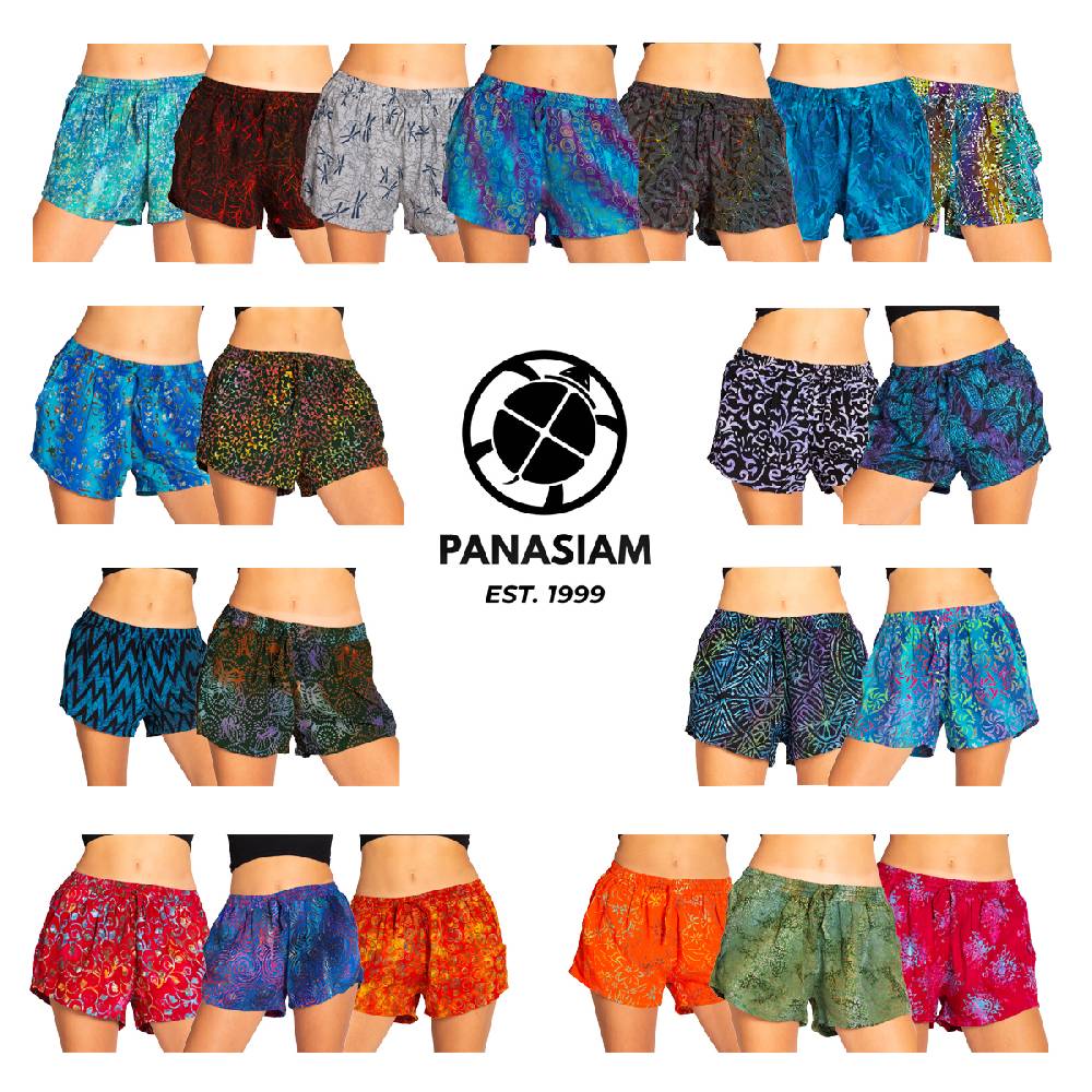 Panasiam Shorts Wachsbatik Speichern exportieren