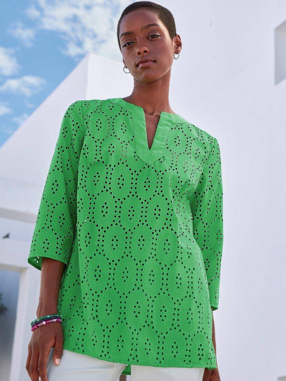 Peter Hahn Long-Bluse mit 3/4-Arm Discount Store für neue Produkte