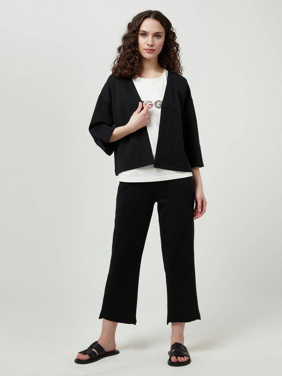 Green Cotton Jerseyjacke Dagmar Black Friday