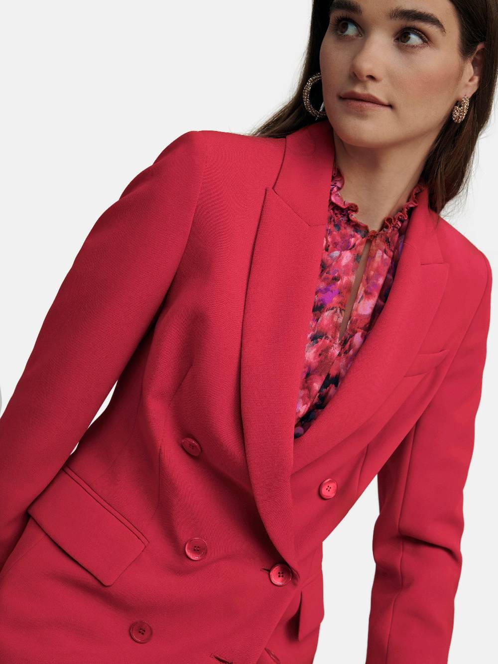 Laura Biagiotti Roma Long-Blazer Kostenlose Rückgabe