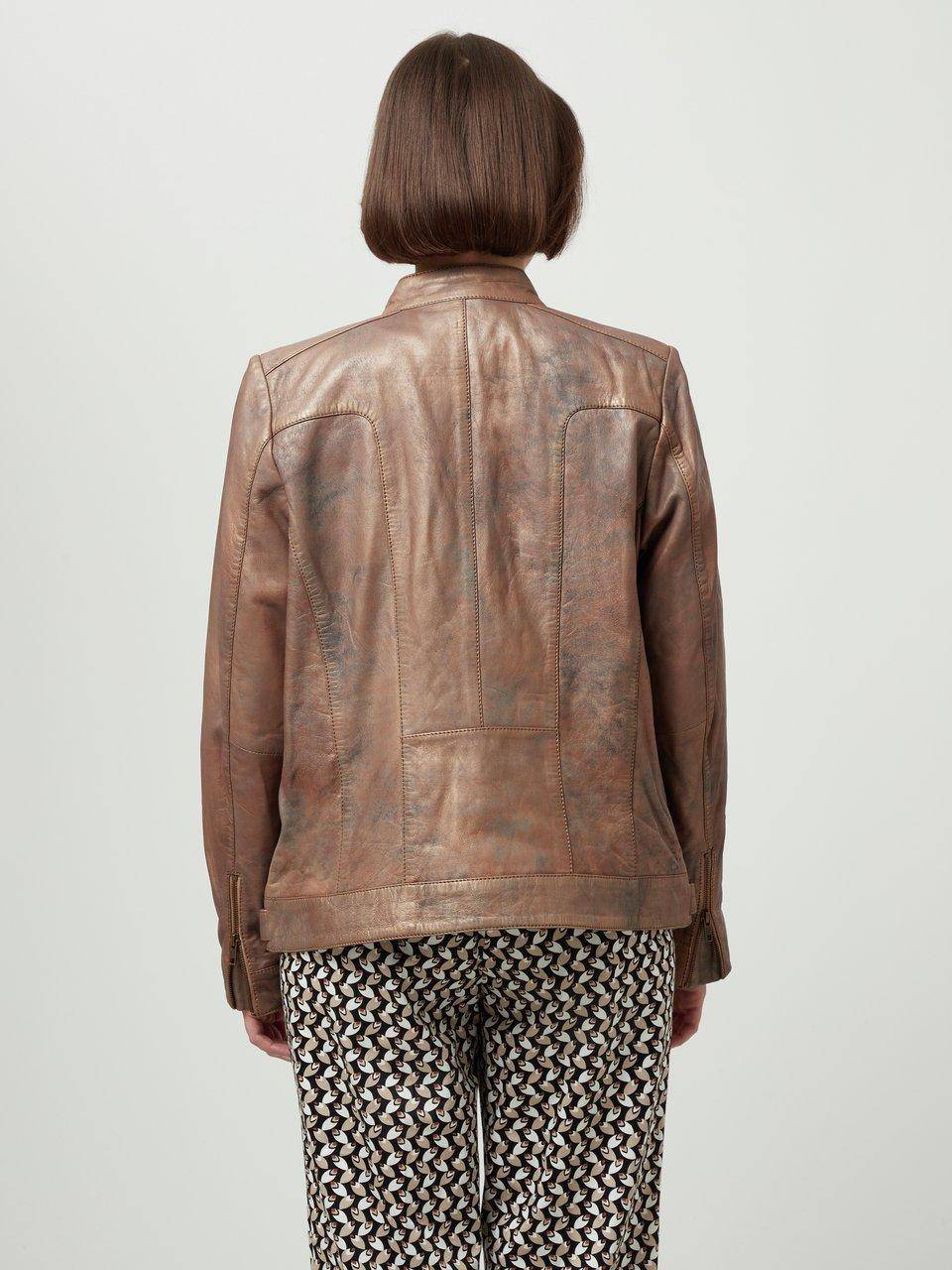 Emilia Lay Lederjacke Neueste Mode