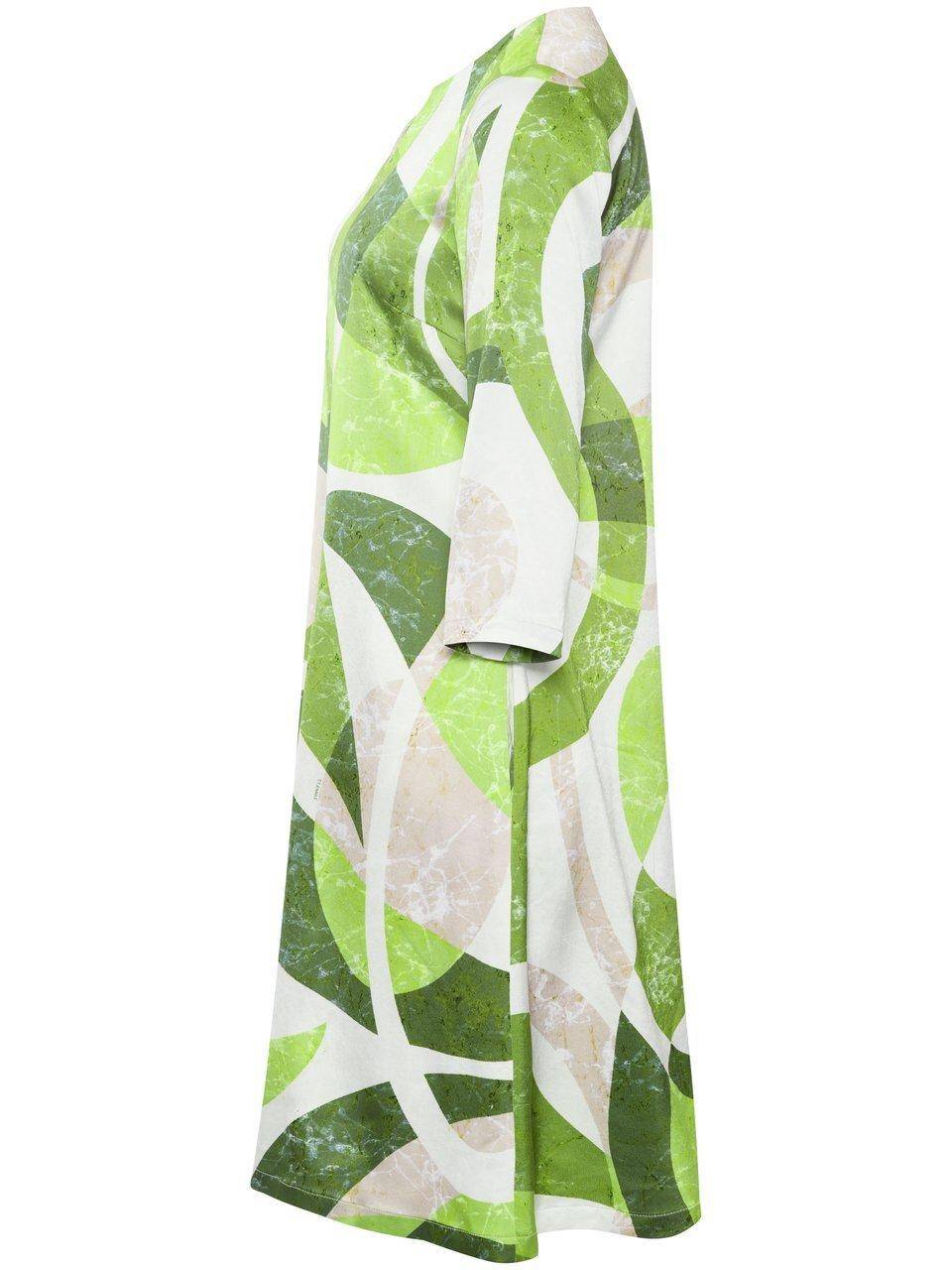 St. Emile Kleid mit 3/4-Arm Neueste Stile