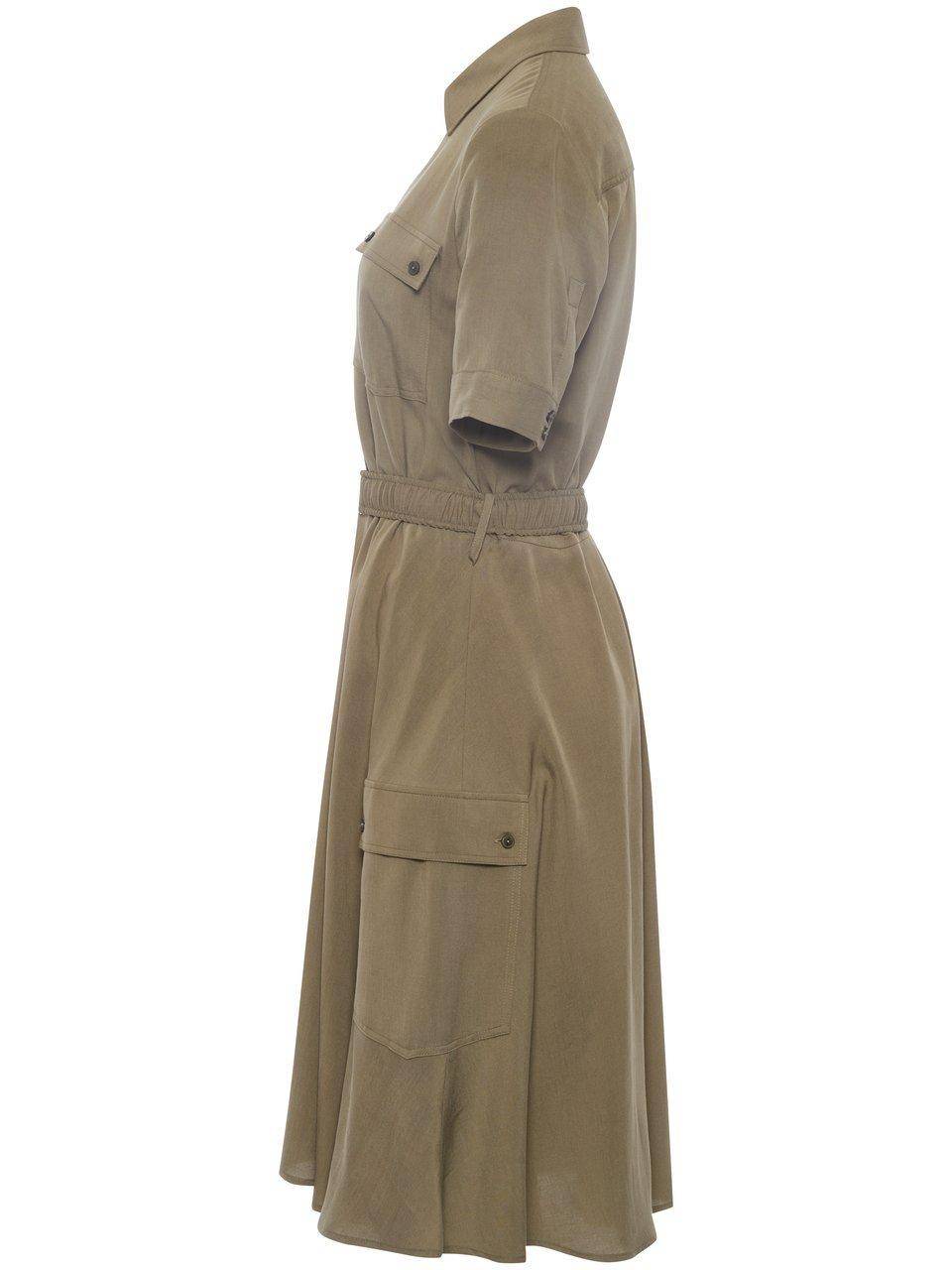Marcel Ostertag Kleid mit 1/2-Arm Fabrik Onlineshop