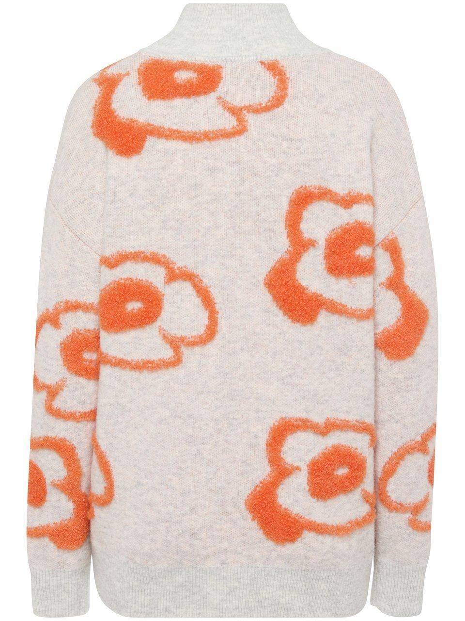 Peter Hahn Pullover mit geripptem Stehkragen Verkauf